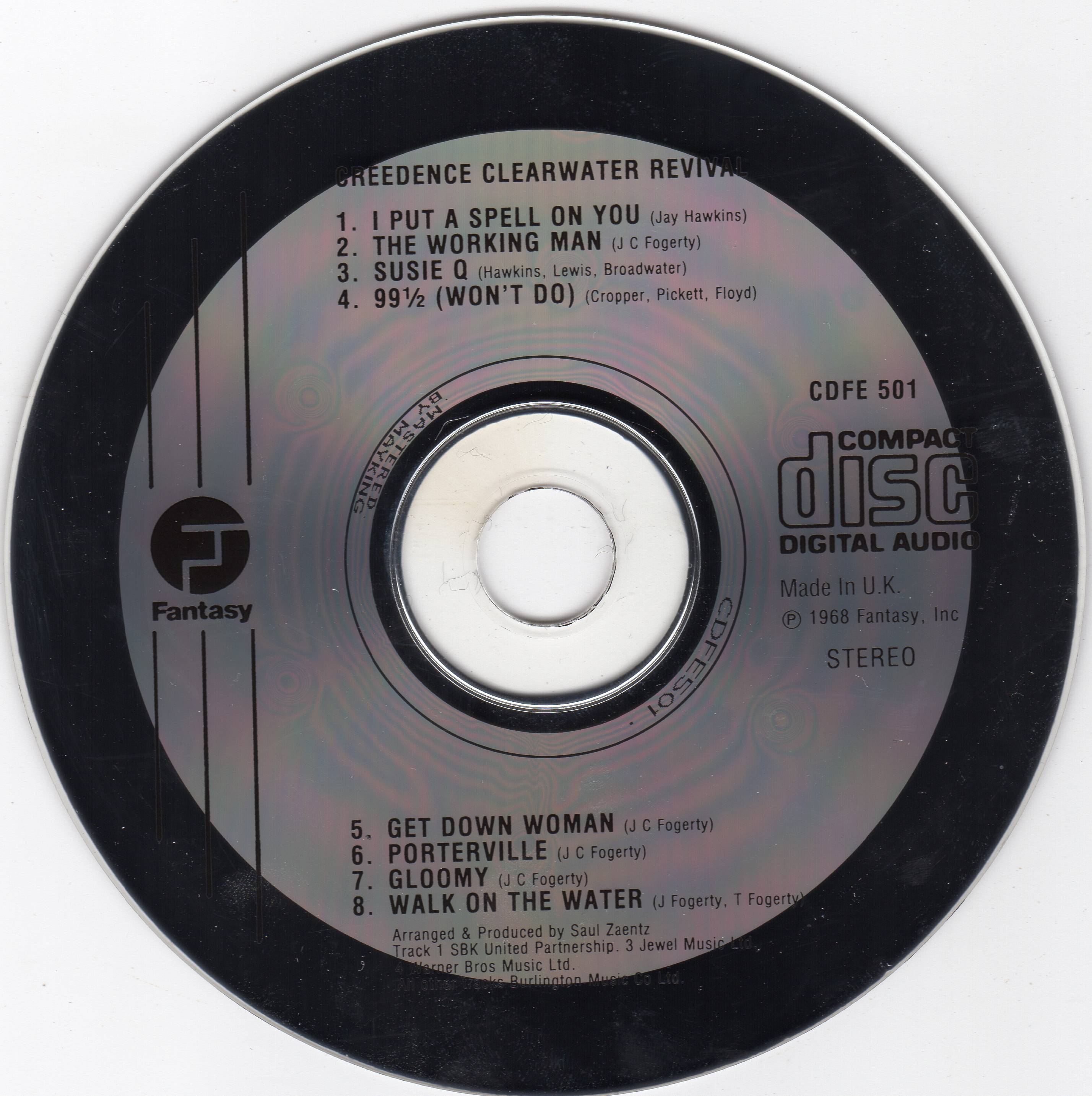 Creedence Clearwater Revival Creedence Clearwater Revival : CD UK